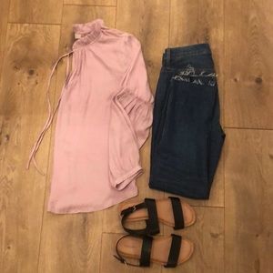 LOFT Lavender Blouse